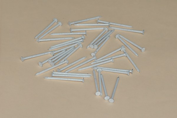 Stainless Steel Trim Nail (White Painting)