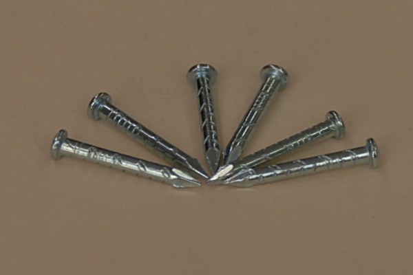ZP Oval Head Barbed Shank Nail