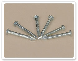ZP Oval Head Barbed Shank Nail