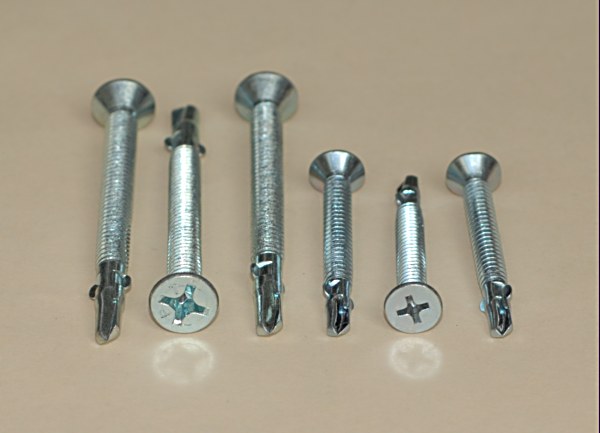 ZP Phillips Countersunk Head Winged Point Screw