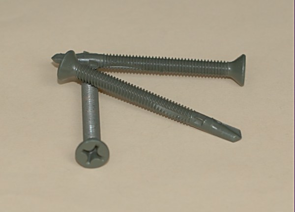 Phillips Countersunk Head Winged Point Screw
