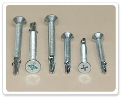 ZP Phillips Countersunk Head Winged Point Screw